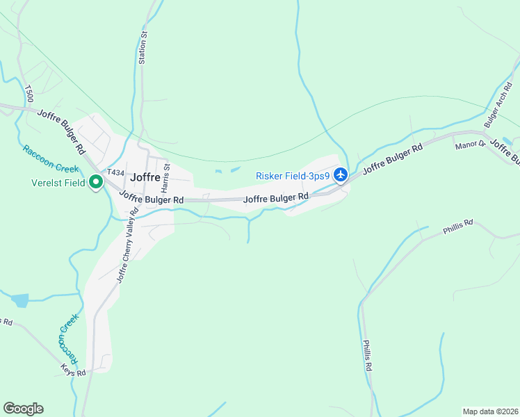 map of restaurants, bars, coffee shops, grocery stores, and more near 602 Joffre Bulger Road in Bulger