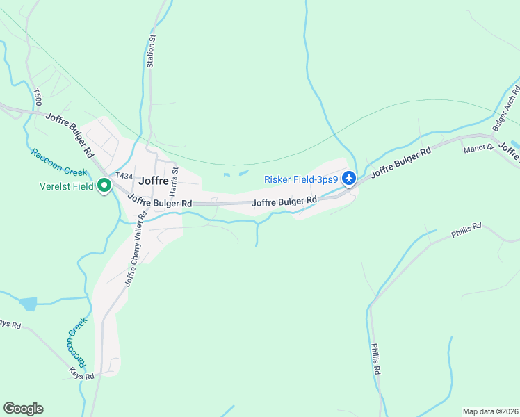 map of restaurants, bars, coffee shops, grocery stores, and more near 602 Joffre Bulger Road in Bulger