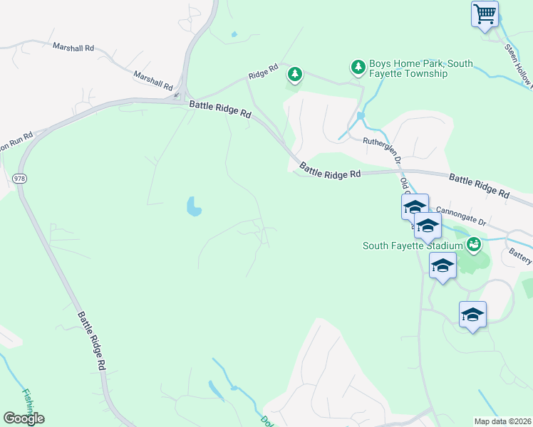 map of restaurants, bars, coffee shops, grocery stores, and more near in Noblestown