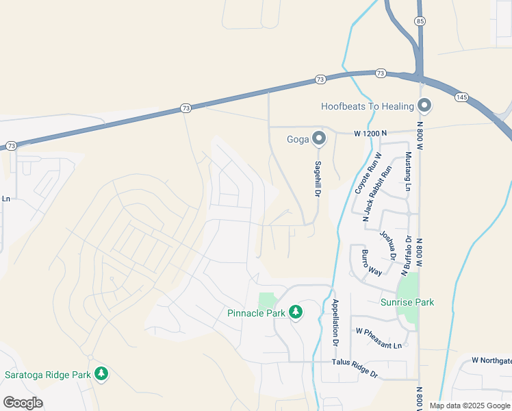 map of restaurants, bars, coffee shops, grocery stores, and more near 1019 Summit View Drive in Saratoga Springs