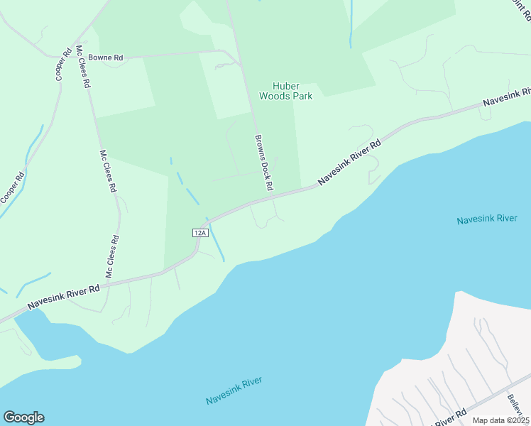 map of restaurants, bars, coffee shops, grocery stores, and more near 4 Browns Dock Road in Rumson