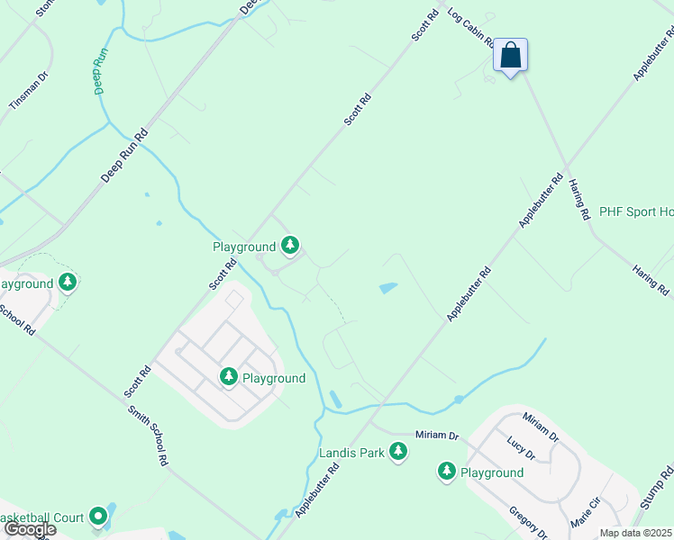 map of restaurants, bars, coffee shops, grocery stores, and more near 1010 Landis Rush Drive in Perkasie