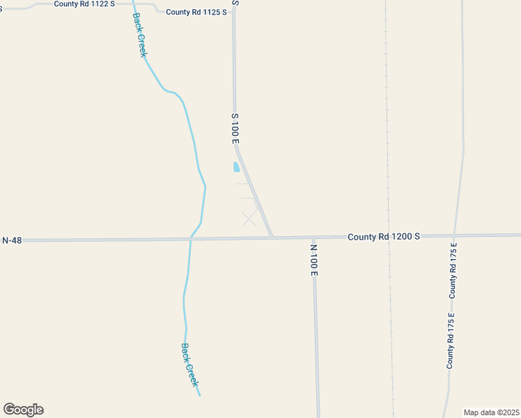map of restaurants, bars, coffee shops, grocery stores, and more near 11892 South 100 East in Fairmount
