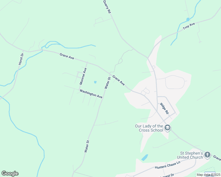 map of restaurants, bars, coffee shops, grocery stores, and more near 1722 Water Street in Lebanon