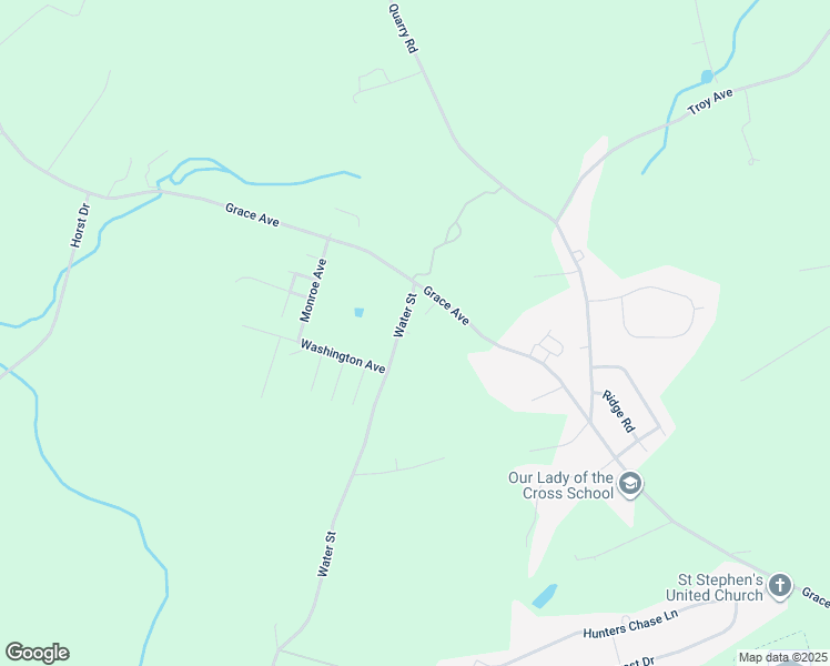 map of restaurants, bars, coffee shops, grocery stores, and more near 1722 Water Street in Lebanon