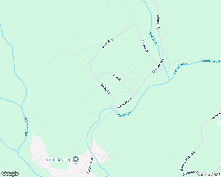 map of restaurants, bars, coffee shops, grocery stores, and more near 2-42 Sadie Street in Johnstown