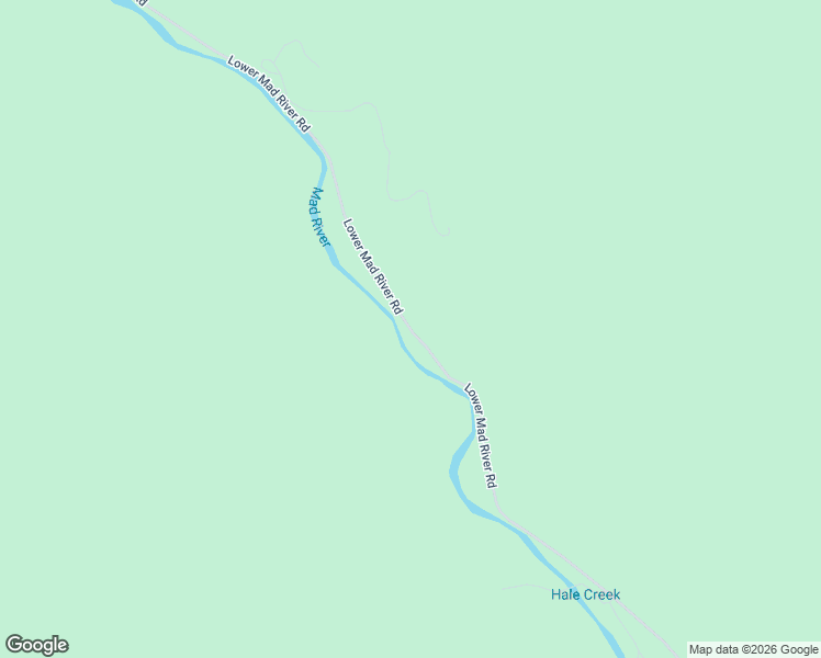 map of restaurants, bars, coffee shops, grocery stores, and more near Lower Mad River Rd in Mad River