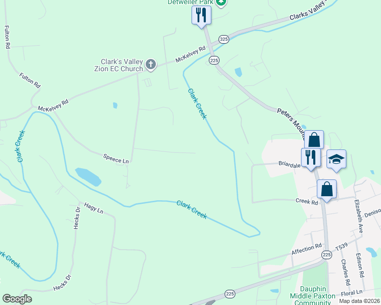 map of restaurants, bars, coffee shops, grocery stores, and more near in Dauphin