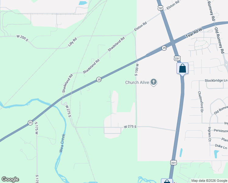map of restaurants, bars, coffee shops, grocery stores, and more near 2431 Smith Drive in Lafayette