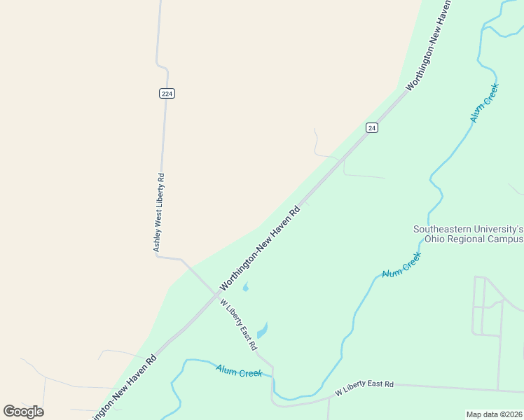 map of restaurants, bars, coffee shops, grocery stores, and more near 678 County Road 24 in Marengo