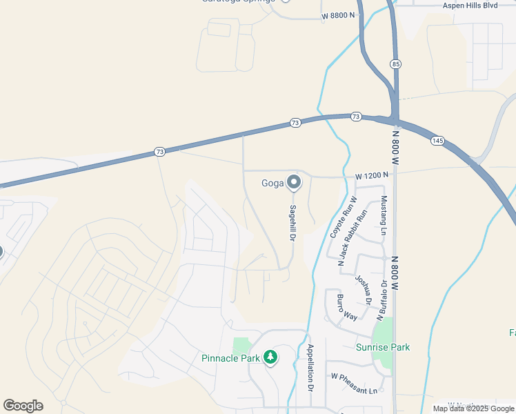 map of restaurants, bars, coffee shops, grocery stores, and more near 1102 Summit View Drive in Saratoga Springs