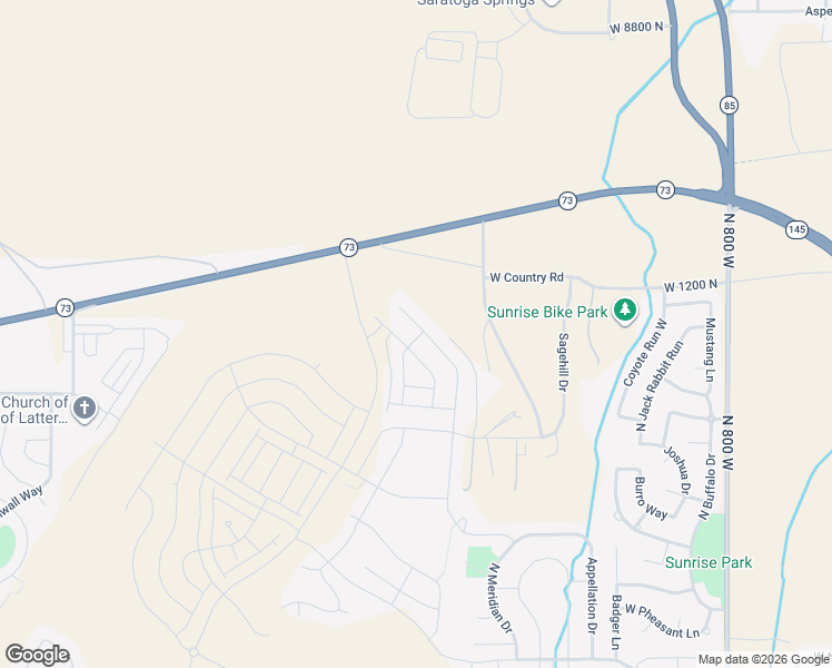 map of restaurants, bars, coffee shops, grocery stores, and more near 8341 Sage Hill Drive in Eagle Mountain