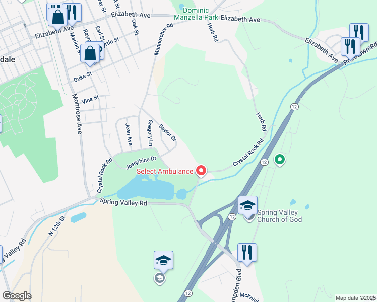 map of restaurants, bars, coffee shops, grocery stores, and more near 1009 Saylor Drive in Temple