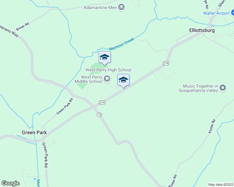 map of restaurants, bars, coffee shops, grocery stores, and more near 2620 Shermans Valley Road in Elliottsburg