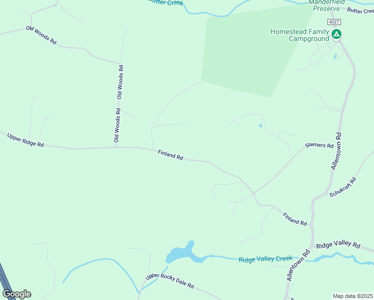 map of restaurants, bars, coffee shops, grocery stores, and more near 2180 Finland Road in Green Lane