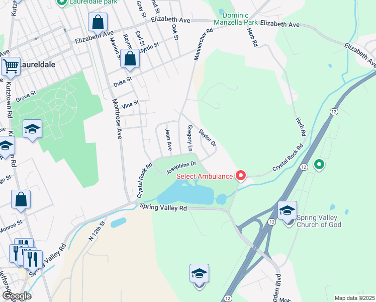 map of restaurants, bars, coffee shops, grocery stores, and more near 1000 Gregory Lane in Temple