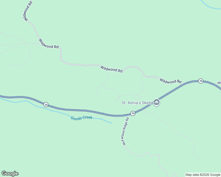 map of restaurants, bars, coffee shops, grocery stores, and more near Wildwood Ranch Road in Trinity County