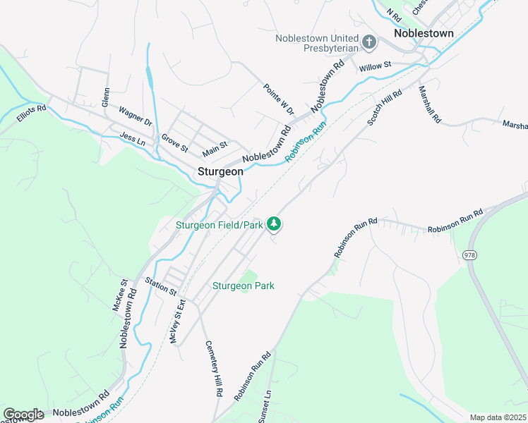 map of restaurants, bars, coffee shops, grocery stores, and more near 150 McVey Street in Sturgeon