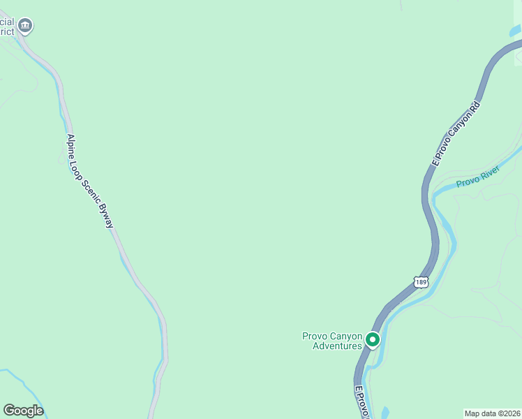 map of restaurants, bars, coffee shops, grocery stores, and more near Alpine Loop Scenic Byway in Provo