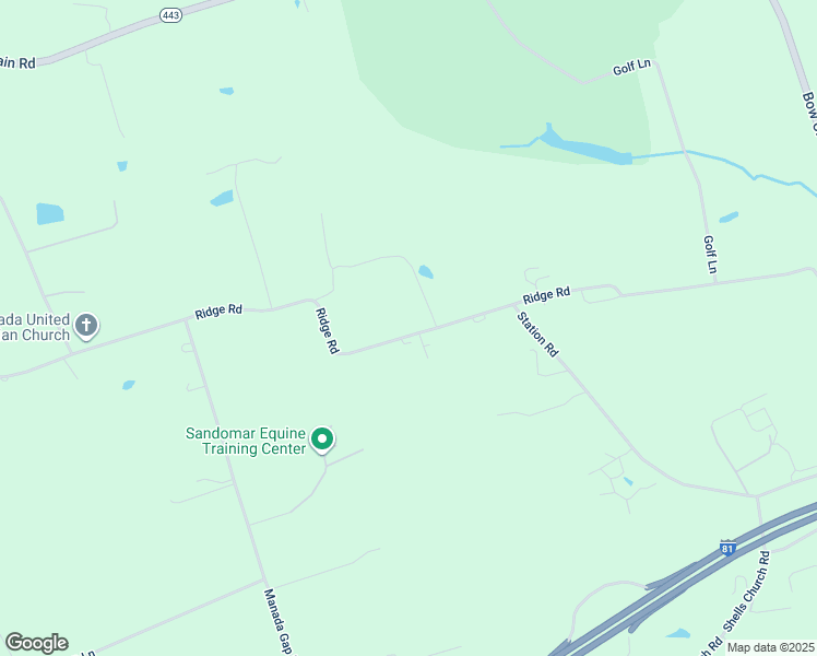 map of restaurants, bars, coffee shops, grocery stores, and more near 955 Ridge Road in Grantville