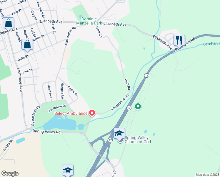 map of restaurants, bars, coffee shops, grocery stores, and more near 2324 Herb Road in Temple