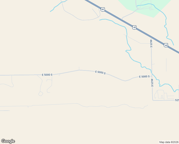 map of restaurants, bars, coffee shops, grocery stores, and more near 4058 East 5000 South in Vernal