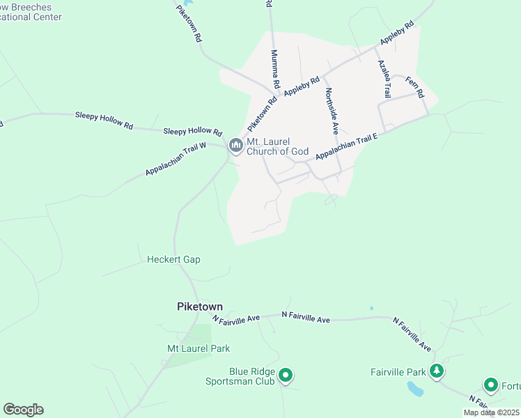 map of restaurants, bars, coffee shops, grocery stores, and more near 7568 Mountain Top Rd in Harrisburg