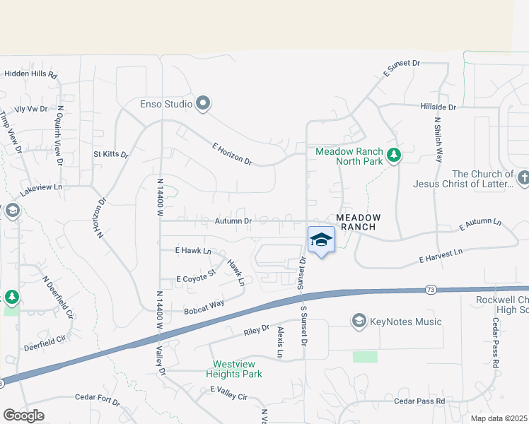 map of restaurants, bars, coffee shops, grocery stores, and more near 9597 North Dugway Drive in Eagle Mountain