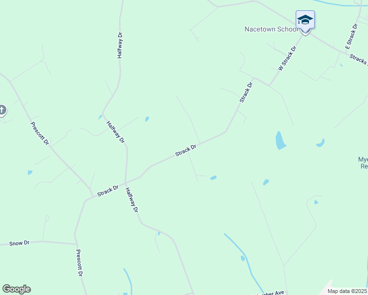 map of restaurants, bars, coffee shops, grocery stores, and more near 185 Strack Drive in Myerstown