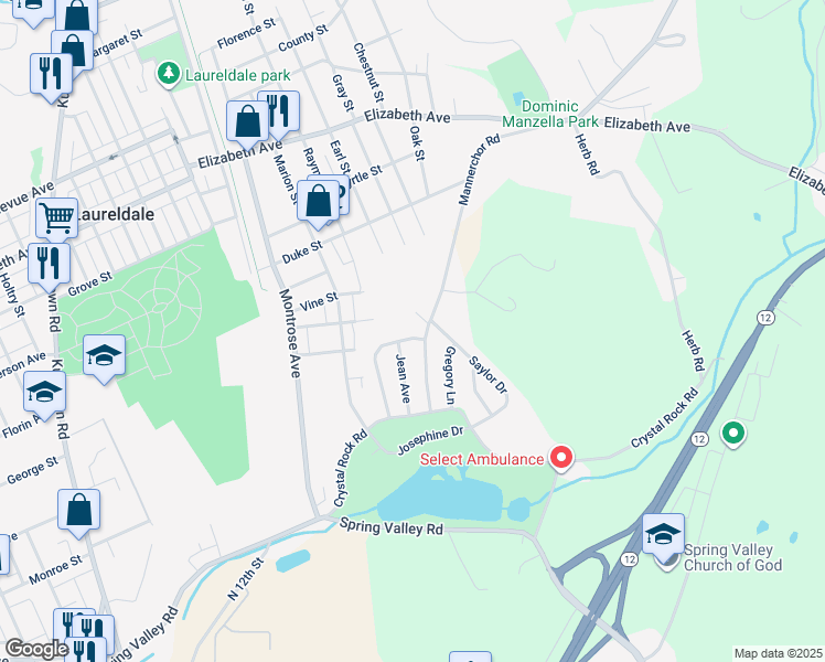 map of restaurants, bars, coffee shops, grocery stores, and more near 1062 Alexander Drive in Temple