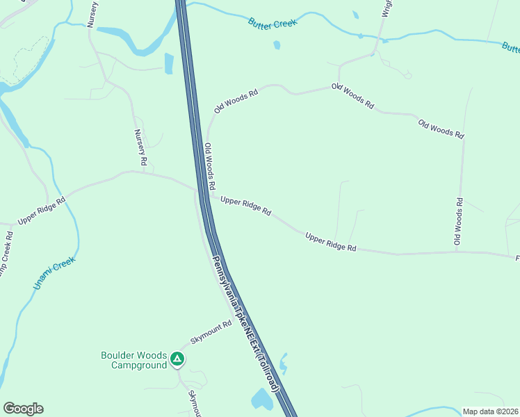 map of restaurants, bars, coffee shops, grocery stores, and more near 1945 Upper Ridge Road in Green Lane