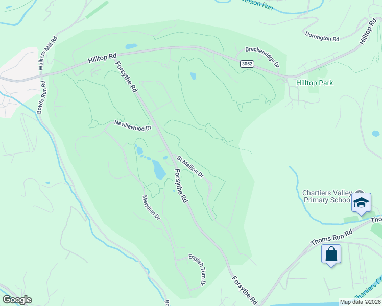 map of restaurants, bars, coffee shops, grocery stores, and more near in Presto