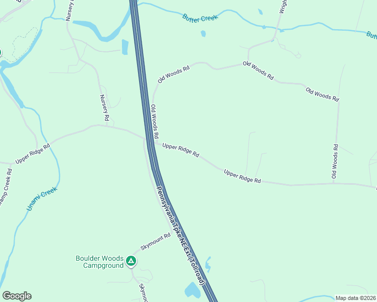 map of restaurants, bars, coffee shops, grocery stores, and more near 1945 Upper Ridge Road in Green Lane