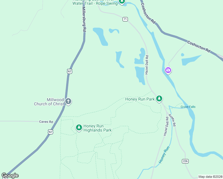 map of restaurants, bars, coffee shops, grocery stores, and more near in Millwood
