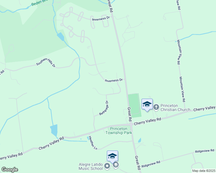 map of restaurants, bars, coffee shops, grocery stores, and more near 28 Otter Creek Road in Montgomery
