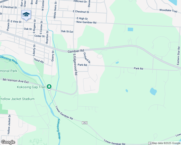map of restaurants, bars, coffee shops, grocery stores, and more near 2 Kester Drive in Mount Vernon