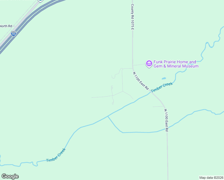 map of restaurants, bars, coffee shops, grocery stores, and more near 10662 County Road 725 North in Shirley