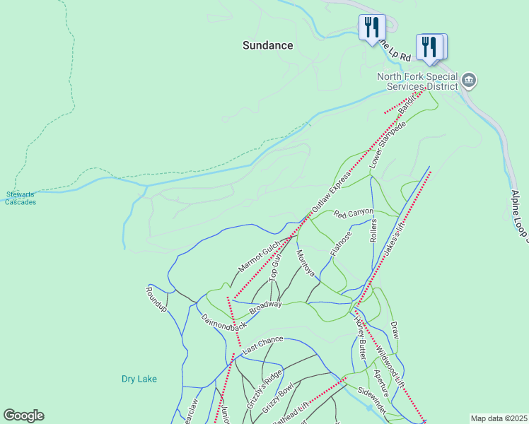 map of restaurants, bars, coffee shops, grocery stores, and more near 2948 Stewart Road in Provo