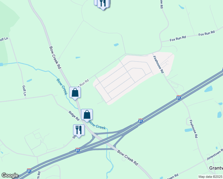 map of restaurants, bars, coffee shops, grocery stores, and more near 95 Decatur Drive in Grantville