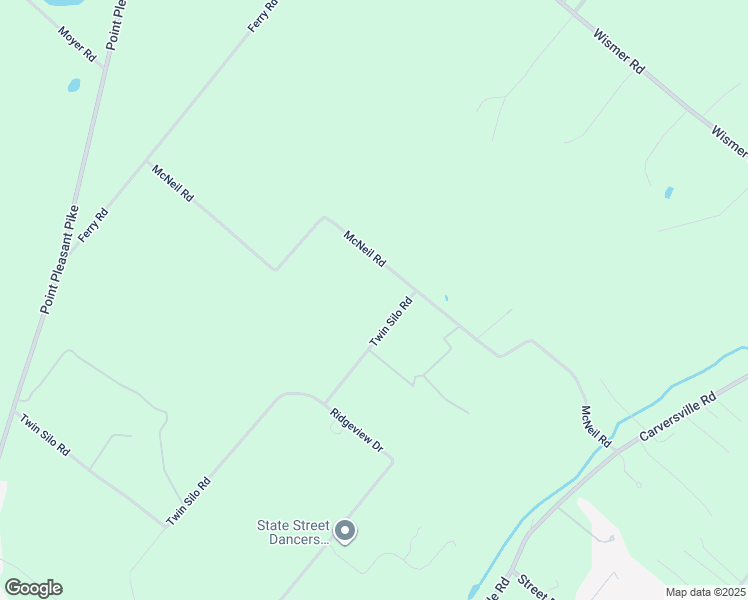 map of restaurants, bars, coffee shops, grocery stores, and more near 4510 McNeil Road in Doylestown