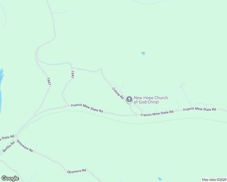 map of restaurants, bars, coffee shops, grocery stores, and more near 47 Francis Road in Burgettstown
