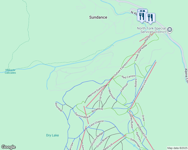 map of restaurants, bars, coffee shops, grocery stores, and more near 2948 Stewart Road in Provo