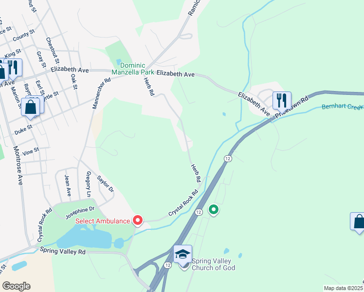 map of restaurants, bars, coffee shops, grocery stores, and more near 2310 Herb Road in Temple