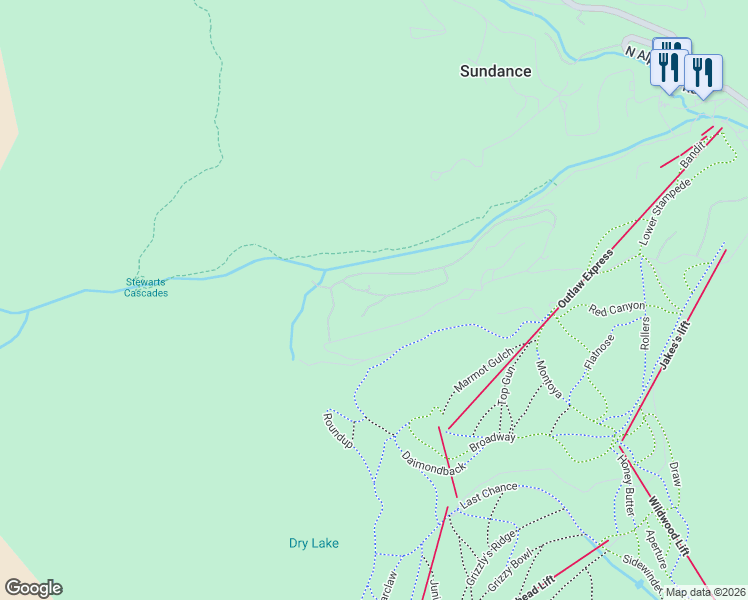 map of restaurants, bars, coffee shops, grocery stores, and more near 2760 East Kaibab Circle in Provo