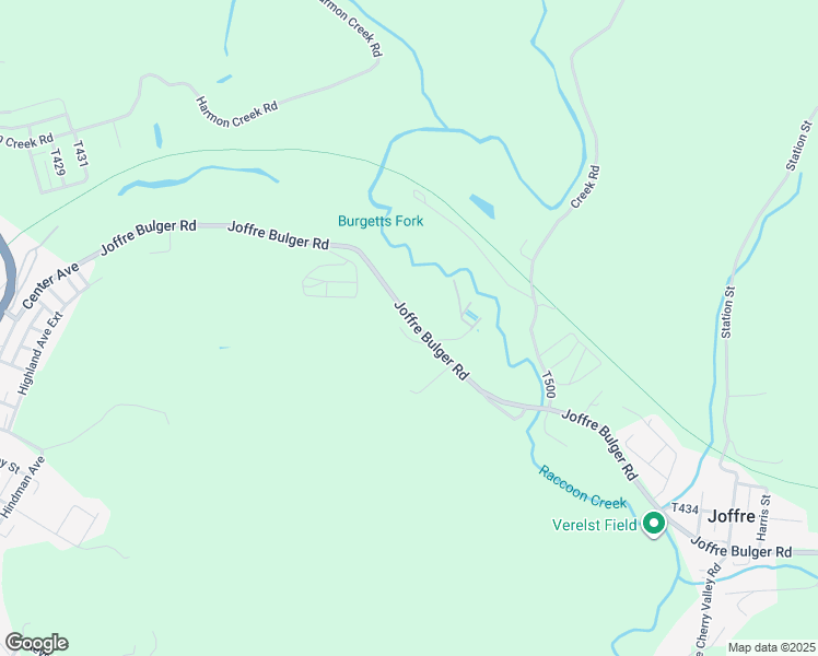 map of restaurants, bars, coffee shops, grocery stores, and more near 334 Joffre Bulger Road in Burgettstown