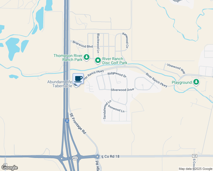 map of restaurants, bars, coffee shops, grocery stores, and more near 3539 Idlewood Lane in Johnstown