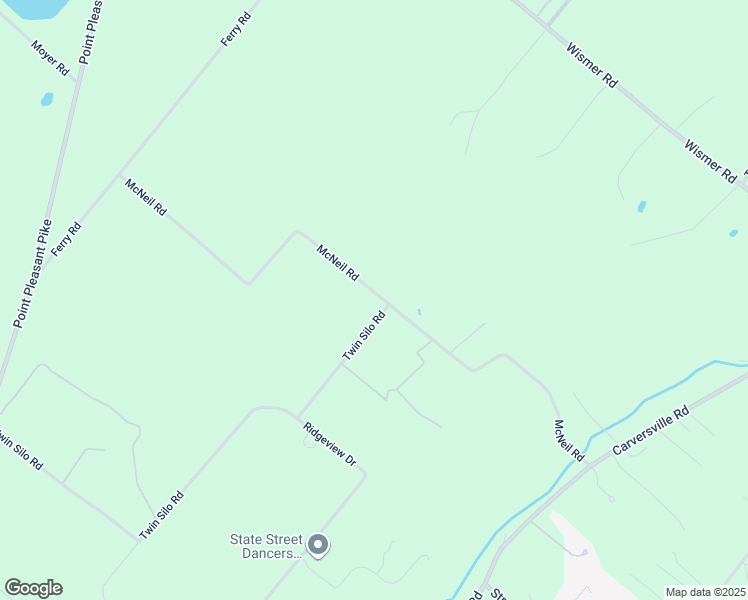 map of restaurants, bars, coffee shops, grocery stores, and more near 4510 McNeil Road in Doylestown