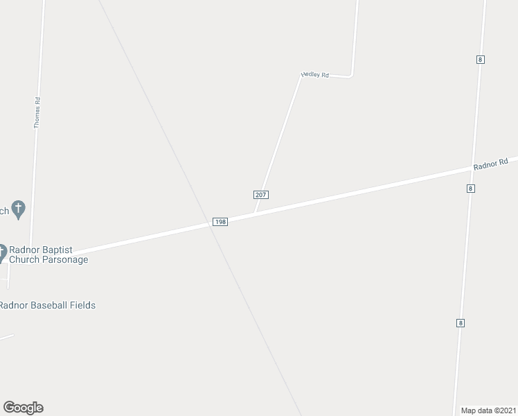 map of restaurants, bars, coffee shops, grocery stores, and more near 3220 Radnor Road in Radnor