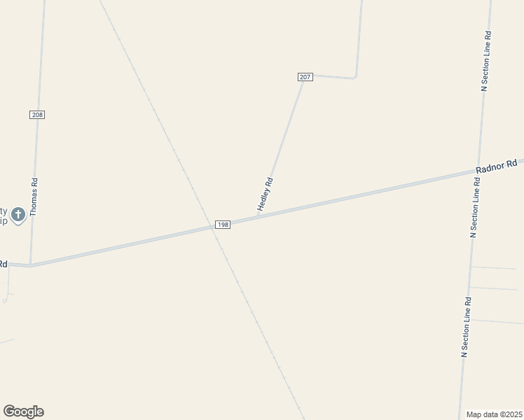 map of restaurants, bars, coffee shops, grocery stores, and more near 3220 Radnor Road in Radnor