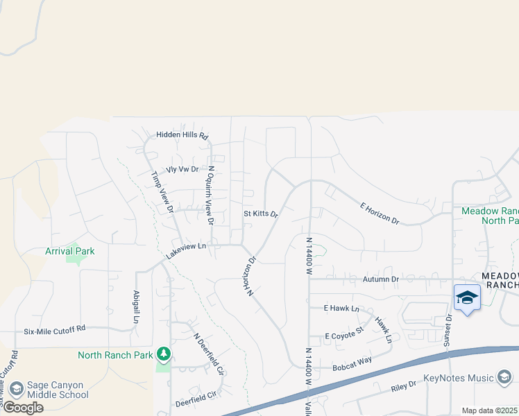 map of restaurants, bars, coffee shops, grocery stores, and more near 9707 North Grenada Lane in Eagle Mountain